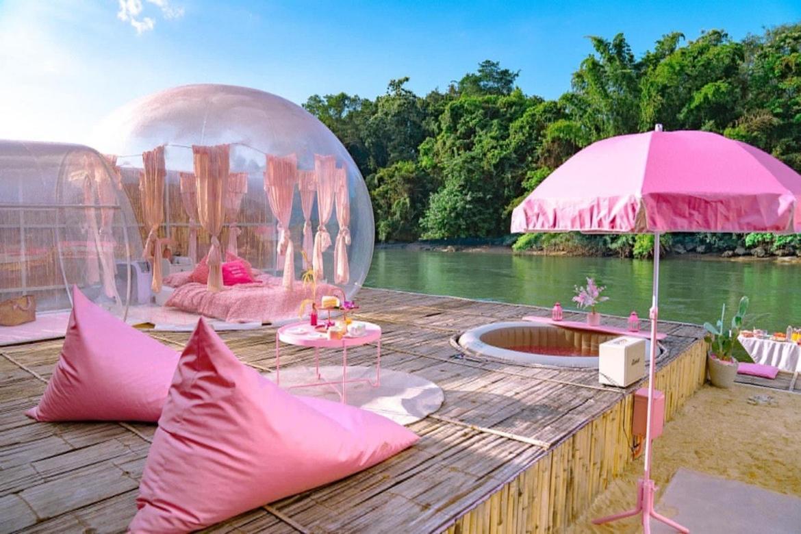 The Three Bubble Houses 塞友 外观 照片
